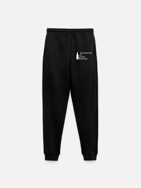 Bundesinstitut für Lecker Bierchen - Frauen Premium Bio Jogginghose - Schwarz