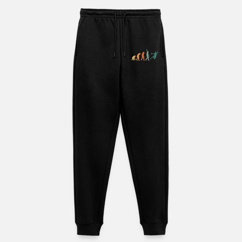 Evolution Handball Retro - Frauen Premium Bio Jogginghose - Schwarz