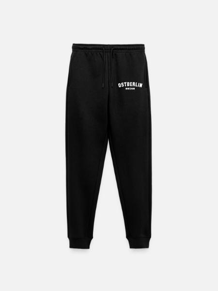 MARZAHN Ostberlin - Frauen Premium Bio Jogginghose - Schwarz