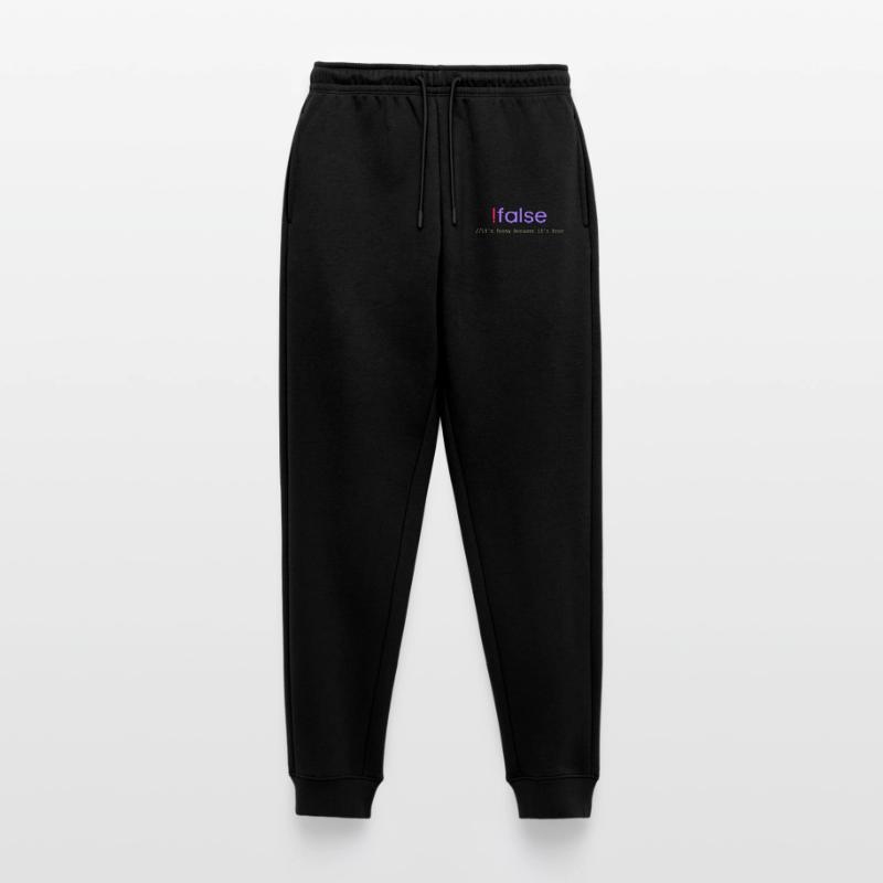 Jeu de mots sur la programmation Ifalse Funny Coder Pantalon de jogging Premium bio Femme