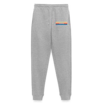 1982 - Women's Premium Organic Joggers - heather grey - Front - Selfina (174cm)