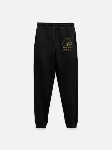 Shell of Fibonacci - Frauen Premium Bio Jogginghose - Schwarz