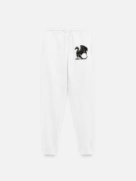 Drachen Drache - Frauen Premium Bio Jogginghose - Weiß