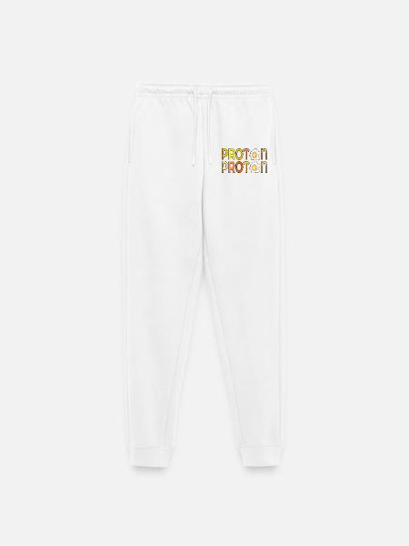 PROTEIN SPIEGELEIER - Frauen Premium Bio Jogginghose - Weiß