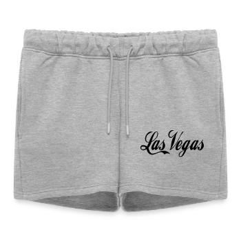 Las Vegas - couleur personnalisable - Short de survêtement femme premium - gris chiné - Devant - AI Model Female 172 light (172cm)