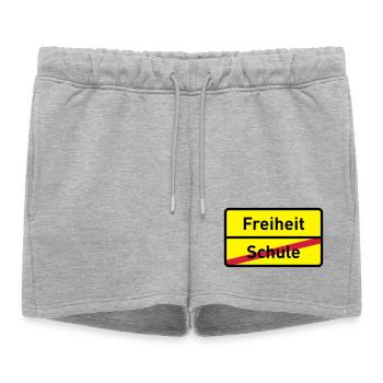abishirt school graduation abimotiv 2010 high - Women’s Premium Organic Sweatshorts - heather grey - Front - AI Model Female 172 light (172cm)