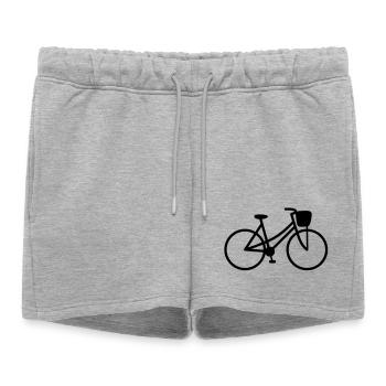 Damenfahrrad | Fahrrad | Lady's bicycle | Bicycle - Short de survêtement femme premium - gris chiné - Devant - AI Model Female 172 light (172cm)