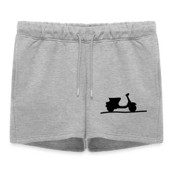 scooter - Short de survêtement femme premium - gris chiné - Devant - AI Model Female 172 light (172cm)