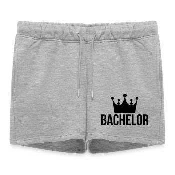 baccalauréat roi cerf - Short de survêtement femme premium - gris chiné - Devant - AI Model Female 172 light (172cm)