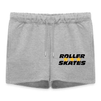 Roller Skates - Short de survêtement femme premium - gris chiné - Devant - AI Model Female 172 light (172cm)