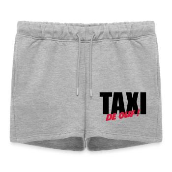 Taxi de ouf ! - Short de survêtement femme premium - gris chiné - Devant - AI Model Female 172 light (172cm)