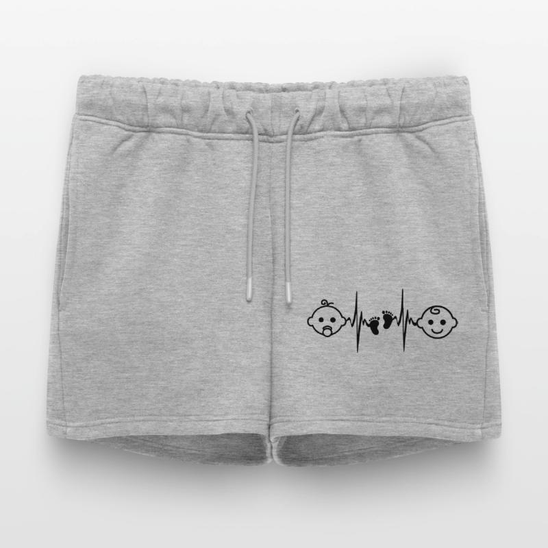 Baby Mädchen oder Junge Frauen Premium Organic Sweatshorts