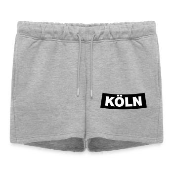 Élément de chapitre de Cologne (JGA MC-Rocker-Design) - Short de survêtement femme premium - gris chiné - Devant - AI Model Female 172 light (172cm)