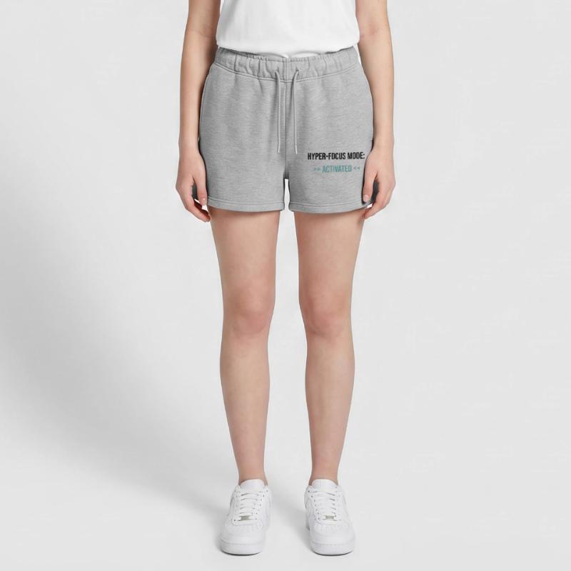 Mode Hyper-Focus : Activé - Déclaration Short de survêtement femme premium