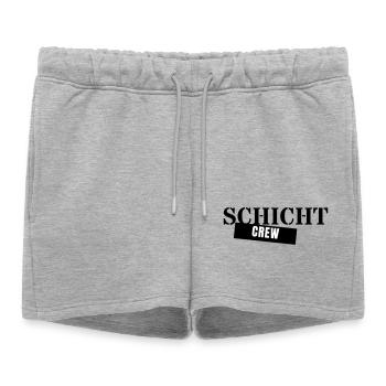 Shift Crew - Shift Work Colleagues Night Shift - Women’s Premium Organic Sweatshorts - heather grey - Front - AI Model Female 172 light (172cm)
