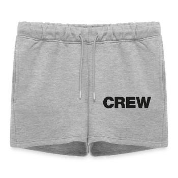 Équipage - Short de survêtement femme premium - gris chiné - Devant - AI Model Female 172 light (172cm)