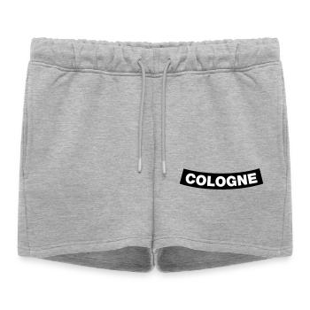 Élément de chapitre de Cologne (JGA MC-Rocker-Design) - Short de survêtement femme premium - gris chiné - Devant - AI Model Female 172 light (172cm)