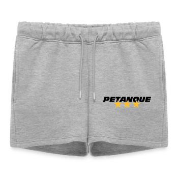 Petanque - Short de survêtement femme premium - gris chiné - Devant - AI Model Female 172 light (172cm)