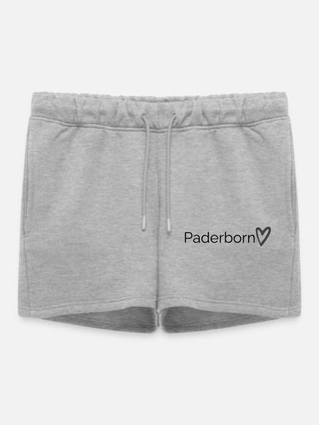 paderborn - Frauen Premium Organic Sweatshorts - Grau meliert