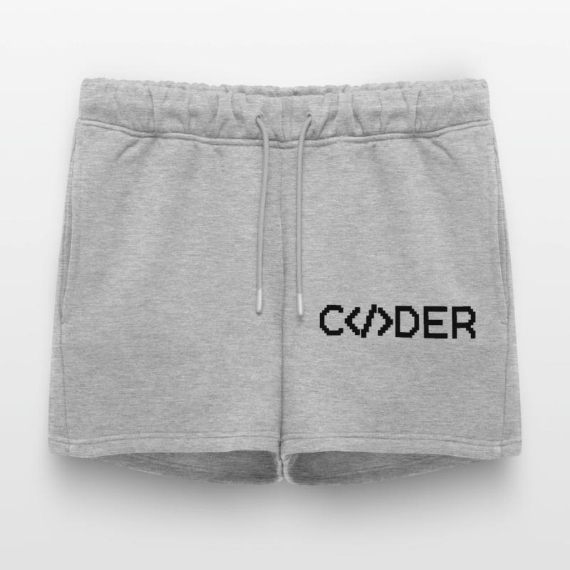 Coder Women’s Premium Organic Sweatshorts