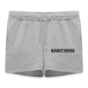 Maison gonflable - Short de survêtement femme premium - gris chiné - Devant - AI Model Female 172 light (172cm)