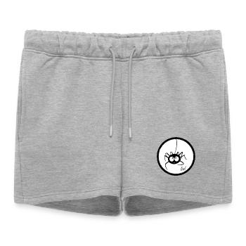 Araignée mignonne - Short de survêtement femme premium - gris chiné - Devant - AI Model Female 172 light (172cm)