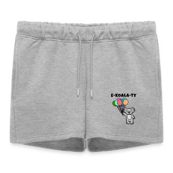Droits à l’égalité LGBT des homosexuels - Short de survêtement femme premium - gris chiné - Devant - AI Model Female 172 light (172cm)