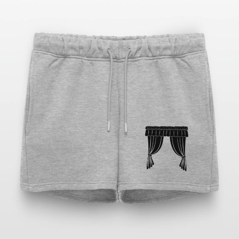 Vorhänge Theater oder Geschäft Frauen Premium Organic Sweatshorts