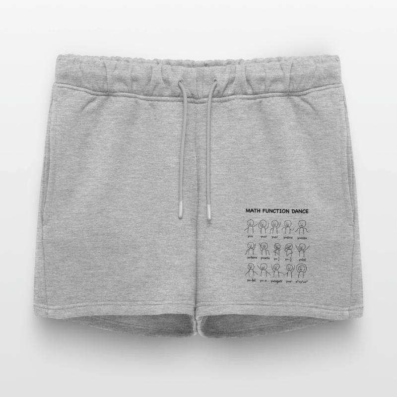 The 'Math Function Dance' (Nerd Shirt) Women’s Premium Organic Sweatshorts