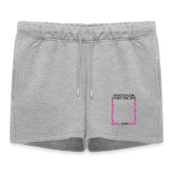 Guestbook School Enrollment 2026 Start of School School Child - Women’s Premium Organic Sweatshorts - heather grey - Front - AI Model Female 172 light (172cm)