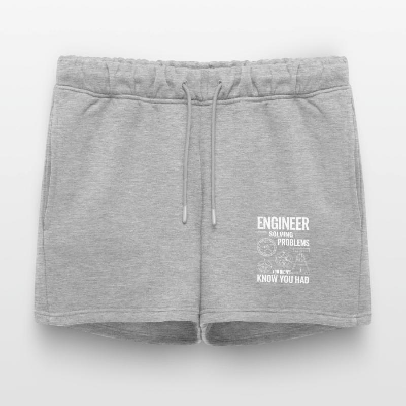 Engineer Engineer Solving Problems You Didn't Women’s Premium Organic Sweatshorts
