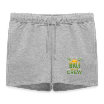 Équipe de la fête de Bali - Short de survêtement femme premium - gris chiné - Devant - AI Model Female 172 light (172cm)