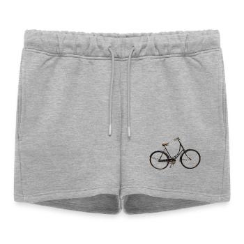 Female bike - Short de survêtement femme premium - gris chiné - Devant - AI Model Female 172 light (172cm)