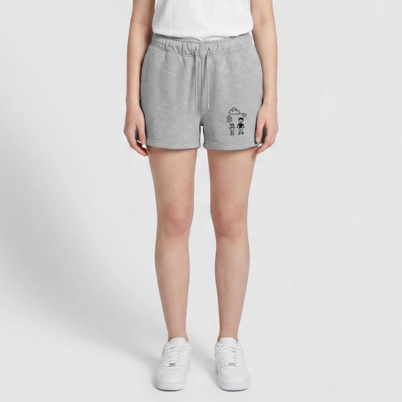 Bugfixing Skripting Statement Developer Bugs Women’s Premium Organic Sweatshorts