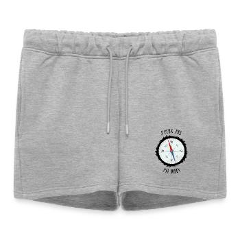 J'peux pas j'ai Urbex - Short de survêtement femme premium - gris chiné - Devant - AI Model Female 172 light (172cm)