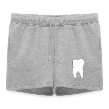 molaire - Short de survêtement femme premium - gris chiné - Devant - AI Model Female 172 light (172cm)