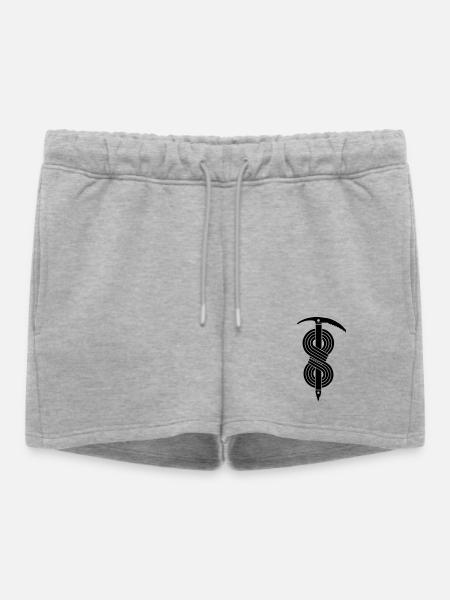axe rope - Women’s Premium Organic Sweatshorts - heather grey