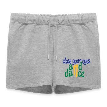 Cadeaux drôles pour danseurs - Short de survêtement femme premium - gris chiné - Devant - AI Model Female 172 light (172cm)