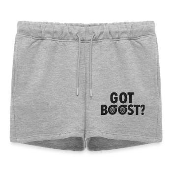Got Boost Turbo - Short de survêtement femme premium - gris chiné - Devant - AI Model Female 172 light (172cm)