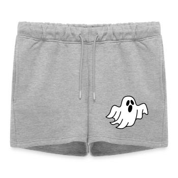 Fantôme ou fantôme - Short de survêtement femme premium - gris chiné - Devant - AI Model Female 172 light (172cm)