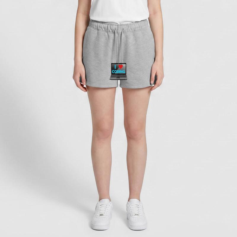 Programmieren, Programmierer, Informatiker Frauen Premium Organic Sweatshorts