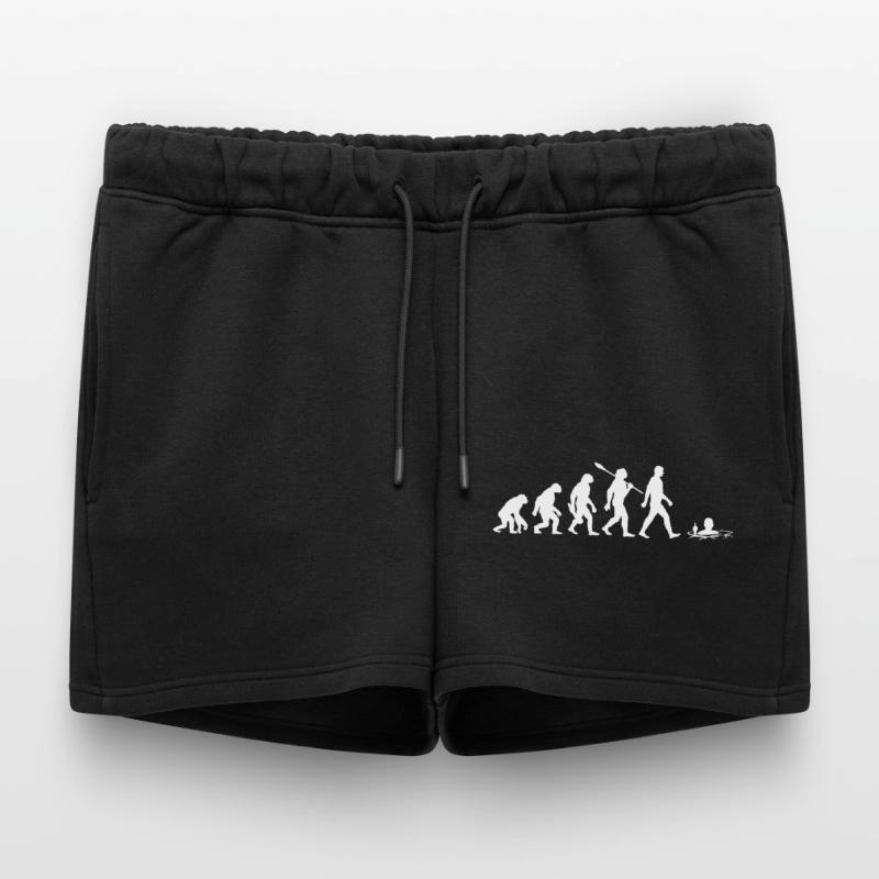 Evolution - Eisbader - Winterbaden - Eisbaden Frauen Premium Organic Sweatshorts