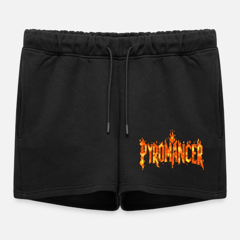 Pyromancer - Women’s Premium Organic Sweatshorts - black