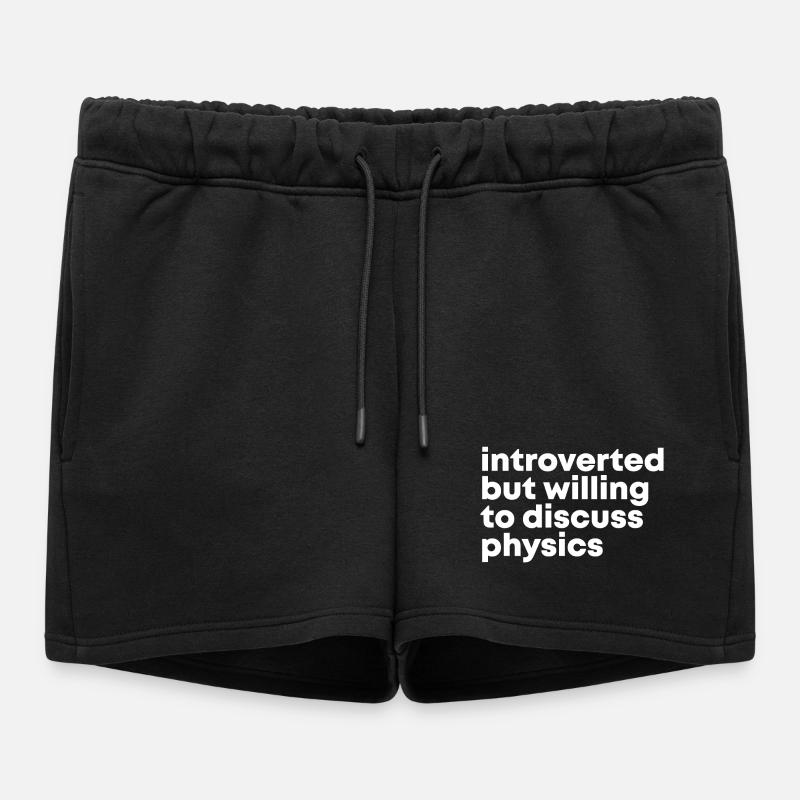 Physics - Women’s Premium Organic Sweatshorts - black