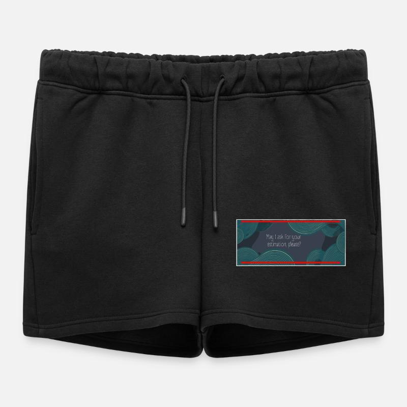 May I ask for your estimation, please? - Women’s Premium Organic Sweatshorts - black