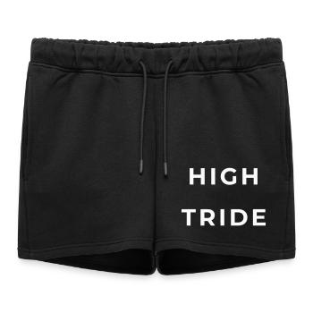 High Pride Bold Typography - Short de survêtement femme premium - noir - Devant - AI Model Female 172 light (172cm)