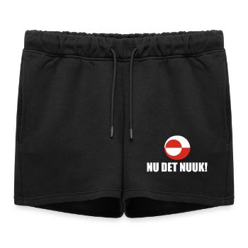 Groenland - Nu Det Nuuk - Danemark - Danemark - Short de survêtement femme premium - noir - Devant - AI Model Female 172 light (172cm)