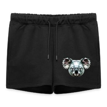 Koala Bear Australie Koala Bears Koala mignons Koala - Short de survêtement femme premium - noir - Devant - AI Model Female 172 light (172cm)
