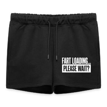 Chargement de pets s’il vous plaît attendez pet drôle - Short de survêtement femme premium - noir - Devant - AI Model Female 172 light (172cm)