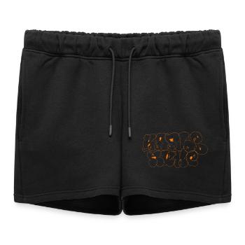 Orange Graffiti Karlsruhe Souvenir - Short de survêtement femme premium - noir - Devant - AI Model Female 172 light (172cm)